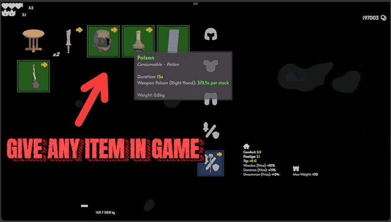 Fell & Sell — Loot Cannon (Item Spawner) (screenshot 2)